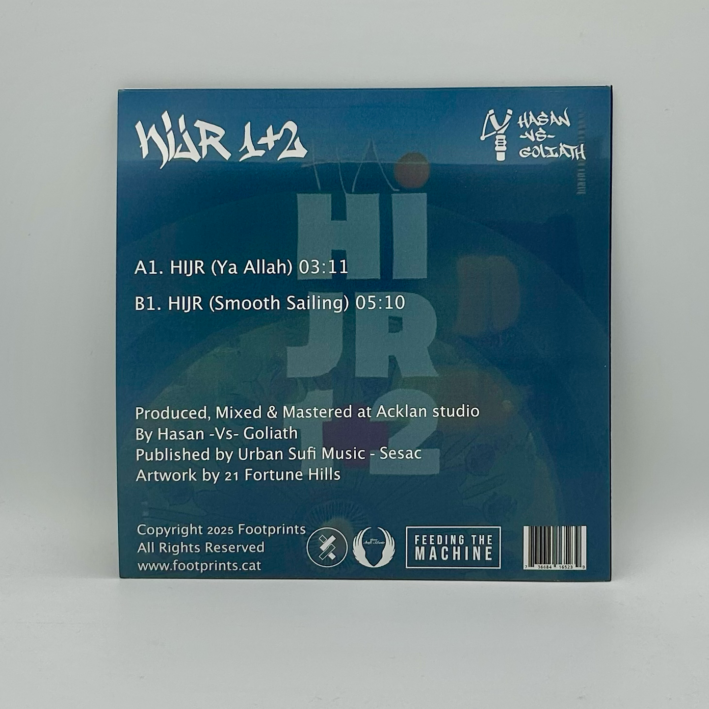 HA Ya-Ali - HIJR 1+2 [7”]